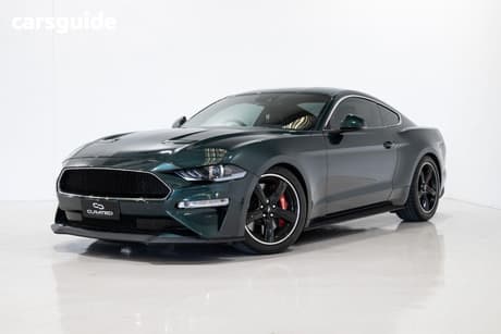 Green 2019 Ford Mustang Coupe FASTBACK BULLITT FN