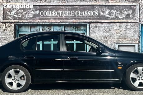 Black 2001 Ford Falcon Sedan Xr8