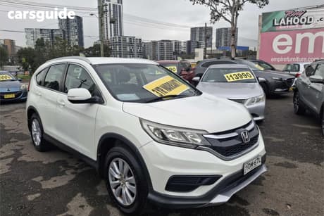 White 2015 Honda CR-V Wagon Vti (4X2)