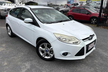 White 2011 Ford Focus Hatchback Trend