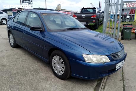 Blue 2002 Holden Commodore Sedan Executive