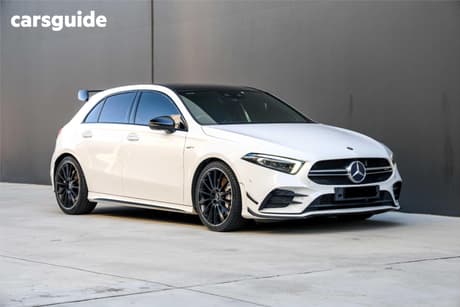 White 2020 Mercedes-Benz A35 Hatchback 4Matic