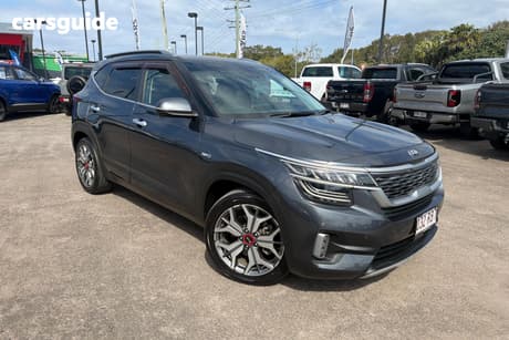 Grey 2019 Kia Seltos Wagon Gt Line (Awd)
