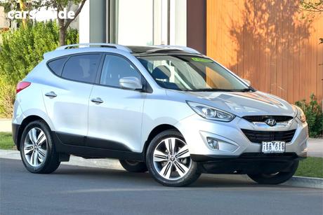 Silver 2014 Hyundai IX35 Wagon Highlander (Awd)