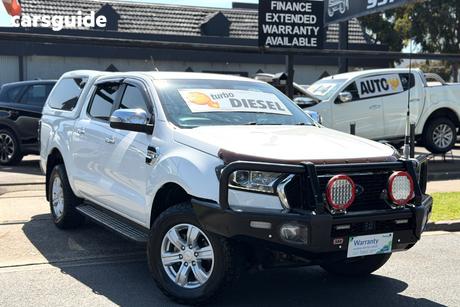 White 2021 Ford Ranger Double Cab Pick Up Xlt 2.0 (4X4)