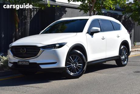White 2021 Mazda CX-8 Wagon Touring (Awd)