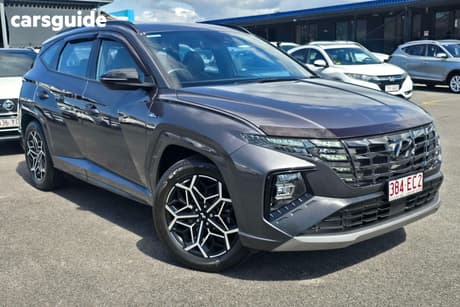 Grey 2022 Hyundai Tucson Wagon N Line (Fwd)