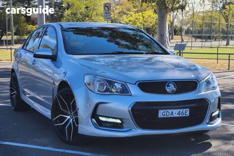 Silver 2017 Holden Commodore Sedan Sv6