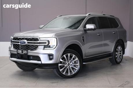 Silver 2026 Ford Everest Wagon Platinum (4Wd)