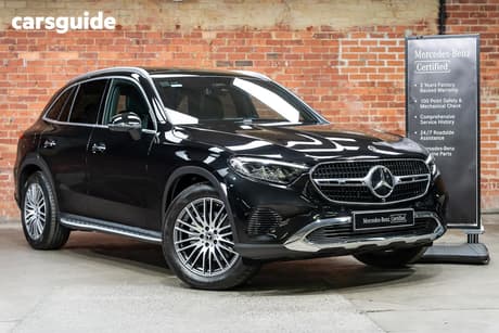 Black 2025 Mercedes-Benz GLC200 Wagon 4Matic