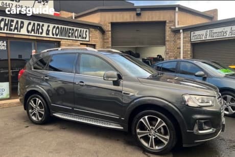Grey 2018 Holden Captiva Wagon 7 Ltz (Awd)