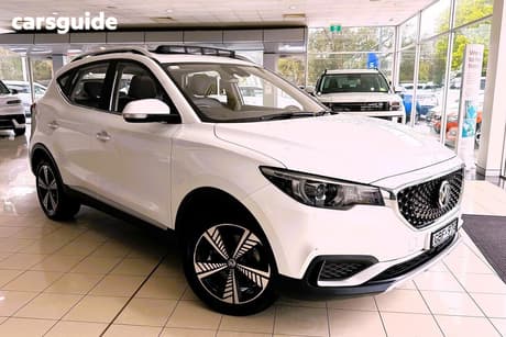 White 2020 MG ZS EV Wagon Essence