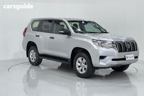 Silver 2021 Toyota Landcruiser Prado Wagon Gx
