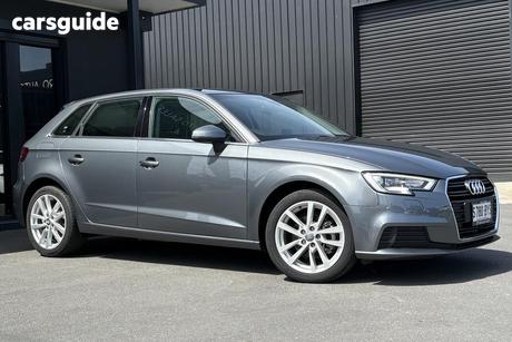 Grey 2018 Audi A3 Sportback 35 Tfsi Sprtbck (1.4 Tfsi Cod)