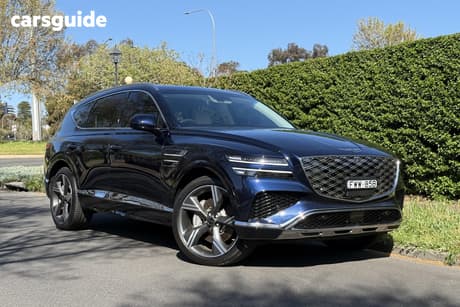 Blue 2025 Genesis GV80 Wagon 3.5T Awd Signature 7 Seat