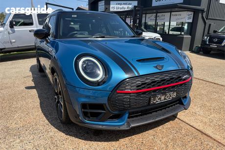 Blue 2021 Mini Clubman Wagon Jcw All4 Classic