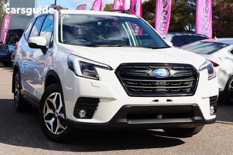 White 2024 Subaru Forester Wagon 2.5I (Awd)