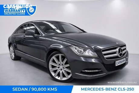 Grey 2013 Mercedes-Benz CLS350 Coupe Cdi