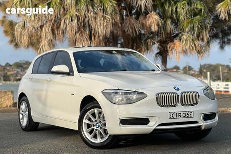 White 2012 BMW 1 Hatch 16I F20
