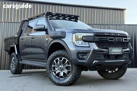 Grey 2022 Ford Ranger Double Cab Pick Up Wildtrak 3.0 (4X4)