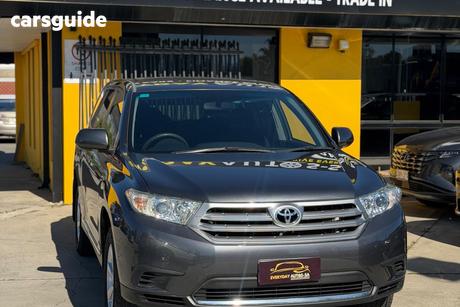 Grey 2012 Toyota Kluger Wagon Kx-R (Fwd) 7 Seat