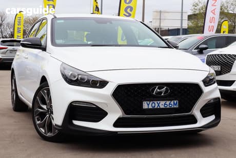 White 2023 Hyundai I30 Hatchback N Line