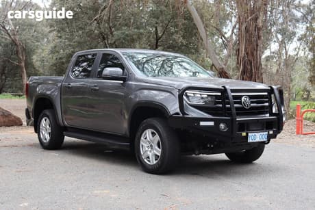 Grey 2023 Volkswagen Amarok Dual Cab Utility Life Tdi500 4Motion