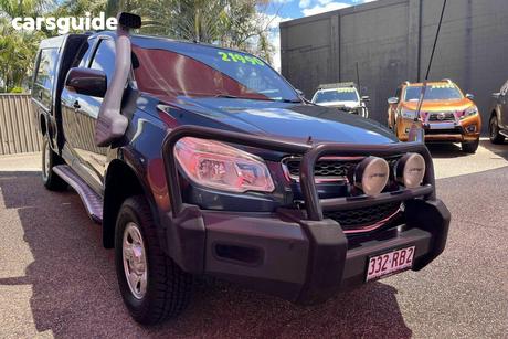 Blue 2015 Holden Colorado Space Cab Chassis Ls (4X4)