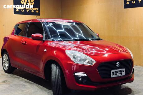 Red 2018 Suzuki Swift Hatchback Hl