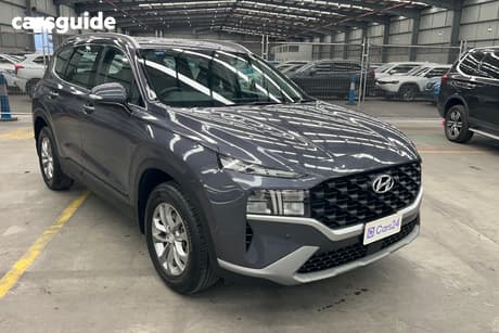 Blue 2023 Hyundai Santa FE Wagon Crdi (Awd)