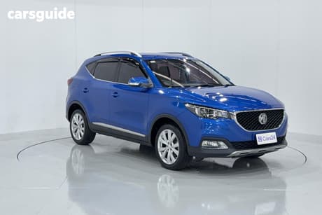 Blue 2021 MG ZS Wagon Excite