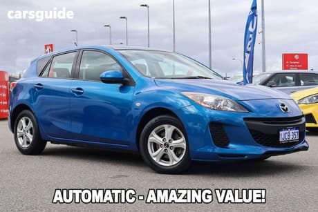 Blue 2012 Mazda 3 Hatchback Neo