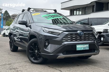 Grey 2023 Toyota RAV4 Wagon Cruiser (Awd) Hybrid