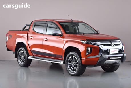 Orange 2019 Mitsubishi Triton Dual Cab Pick-up Toby Price Edition