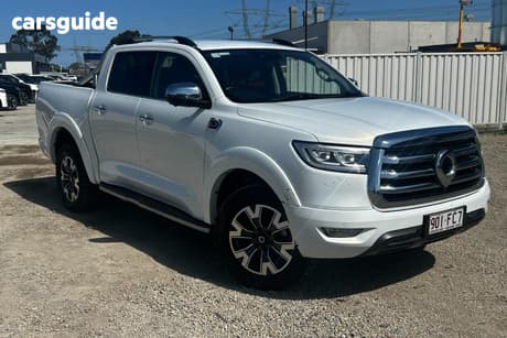 White 2022 GWM UTE Dual Cab Utility Cannon-L (4X4)