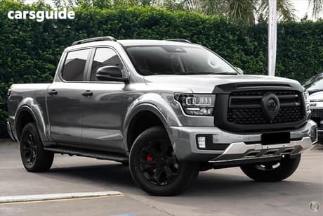 Grey 2026 GWM Cannon Alpha Dual Cab Utility Ultra Phev (4X4)