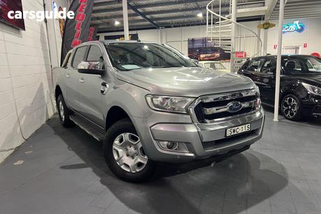 Grey 2017 Ford Ranger Crew Cab Pickup Xlt 3.2 Hi-Rider (4X2)