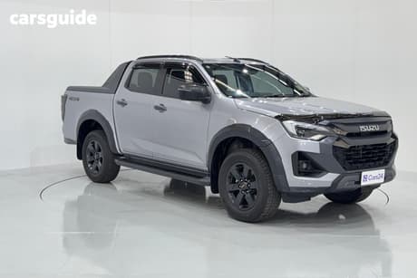 Silver 2024 Isuzu D-MAX Crew Cab Utility X-Terrain (4X4)