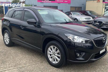 Black 2012 Mazda CX-5 Wagon Maxx Sport (4X2)