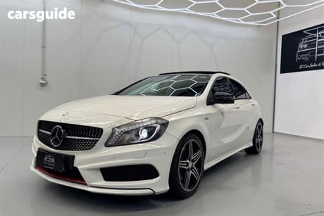 White 2013 Mercedes-Benz A250 Hatchback Sport