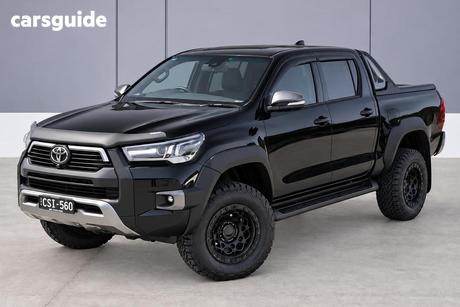 Black 2023 Toyota Hilux Double Cab Pick Up Rogue (4X4)