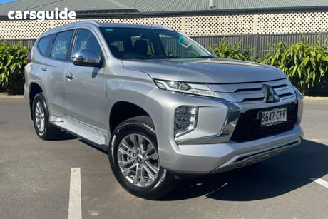 Silver 2020 Mitsubishi Pajero Sport Wagon Glx (4X4) 5 Seat