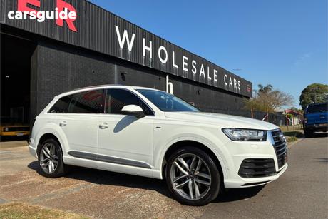 White 2015 Audi Q7 Wagon 3.0 Tdi Quattro