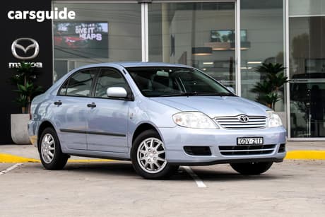 Blue 2006 Toyota Corolla Sedan Ascent