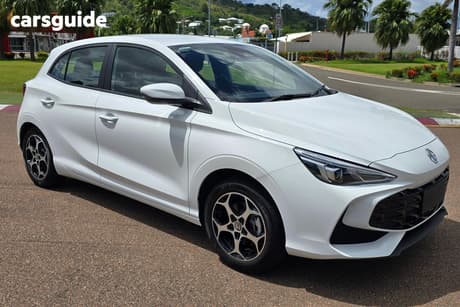 White 2026 MG MG3 Hatchback Excite