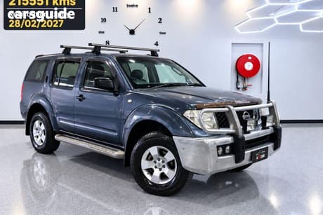 Blue 2009 Nissan Pathfinder Wagon St (4X4)