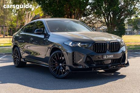 Grey 2025 BMW X6 Coupe Xdrive40I M Sport Mhev