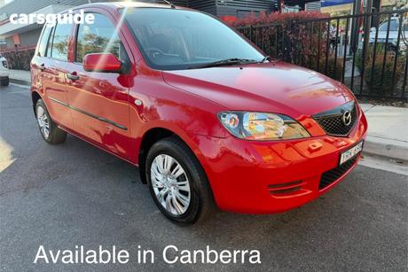 Red 2004 Mazda 2 Hatchback Neo