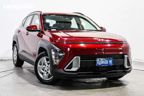 Red 2025 Hyundai Kona Wagon