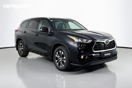 Black 2022 Toyota Kluger Wagon Gxl Awd
